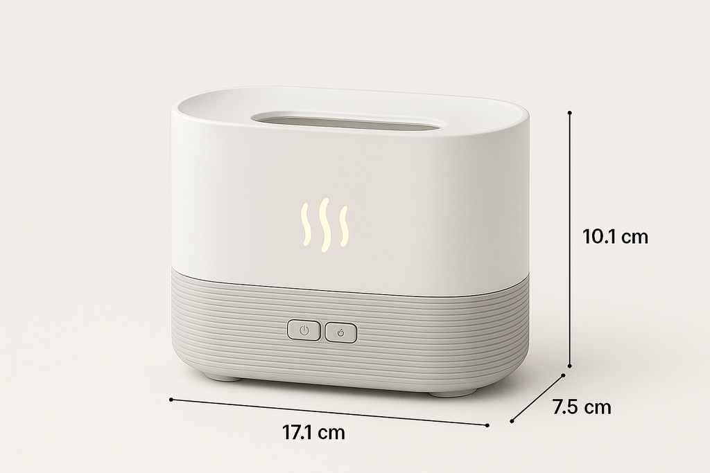 Humidificateur d'air et diffuseur LED - Respirez un air pur et relaxant