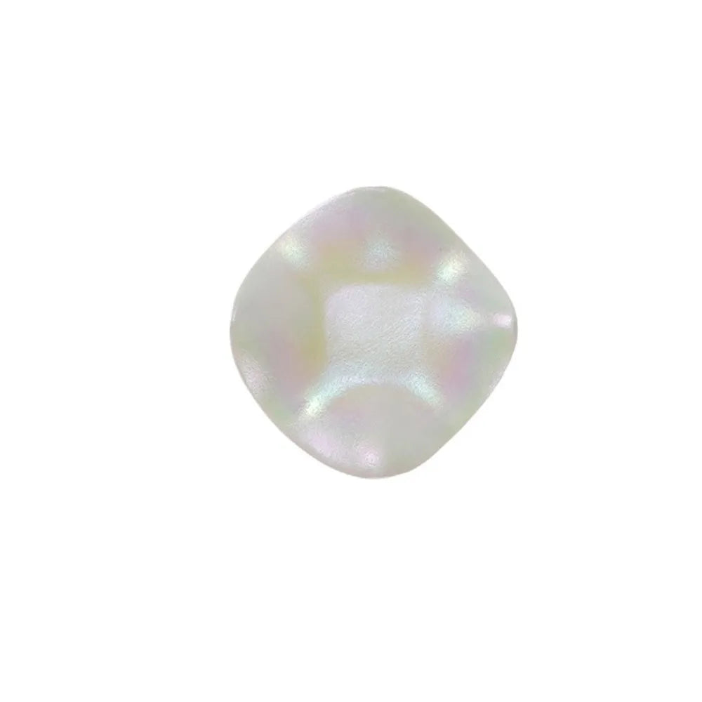 Plateau en céramique en forme de fleur irrégulière – Rangement élégant pour clés, bijoux et petits objets