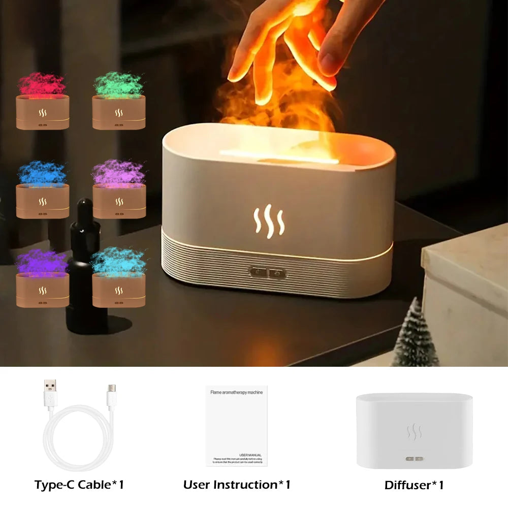 Humidificateur d’Air & Diffuseur LED – Respirez un air pur et relaxant