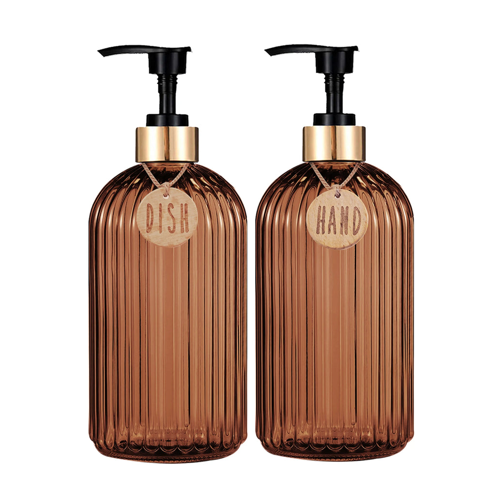 Distributeur de savon liquide rechargeable – Bouteille pressable pour salle de bain